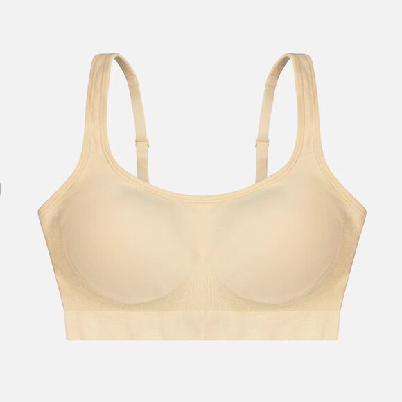 UNDEROUTFIT THE COMFORT SHAPING BRA LIFT STRIPE COFFEE 3XL NWT in packaging - Picture 3 of 6